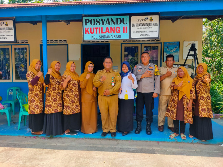 Monitoring Posyandu Balita Kutilang II Kelurahan Sindang Sari