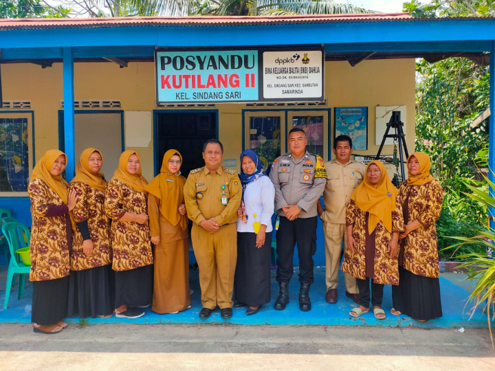 Monitoring Posyandu Balita Kutilang II Kelurahan Sindang Sari
