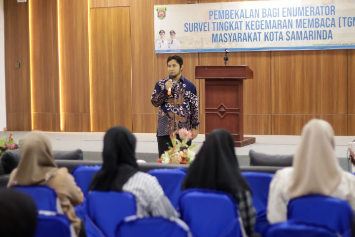 Pembekalan Bagi Enumerator Survei Tingkat Kegemaran Membaca (TGM) masyarakat kota samarinda