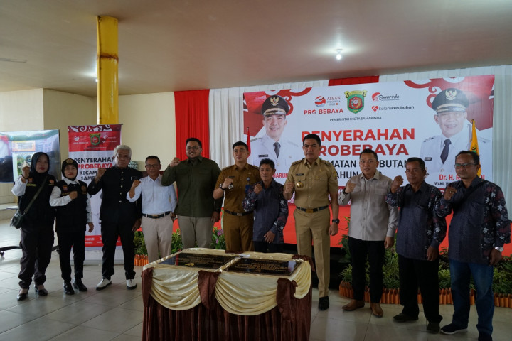 Penyerahan PROBEBAYA Kecamatan Sambutan Oleh Bapak Walikota Samarinda Dr.Andi Harun