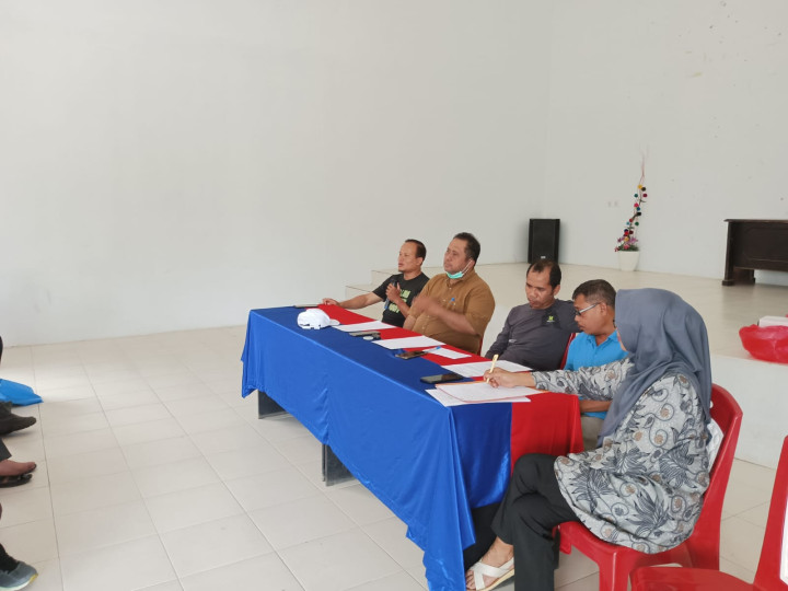 Rakor Bersama Para Tokoh Masyarakat ,LPM dan Ketua RT Kelurahan Sindang Sari.