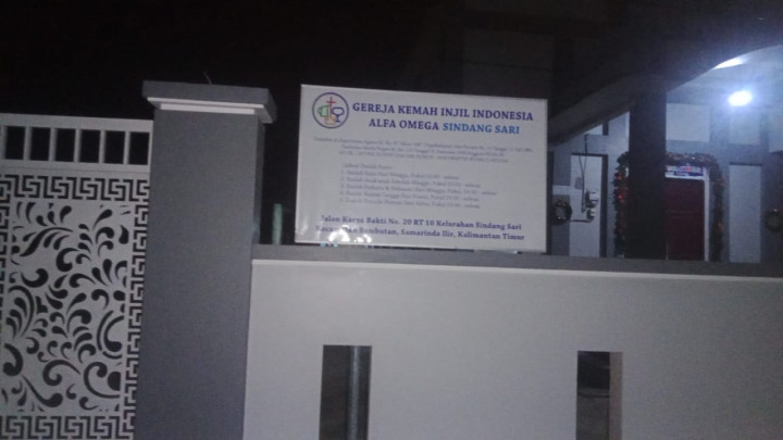 Monitoring Kegiatan Pengamanan perayaan NATAL di Gereja wilayah RT.10 Kelurahan Sindang Sari