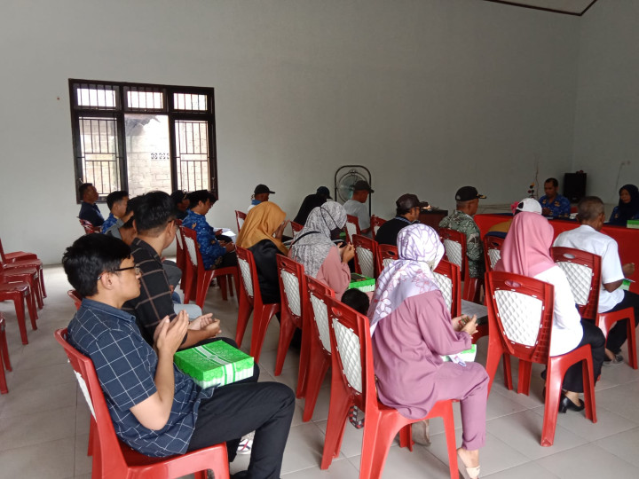 Kegiatan PRA MUSREMBANG Kelurahan Sindang Sari ,Kecamatan Sambutan Tahun 2025