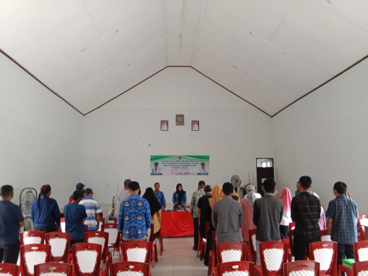 Kegiatan PRA MUSREMBANG Kelurahan Sindang Sari ,Kecamatan Sambutan Tahun 2025