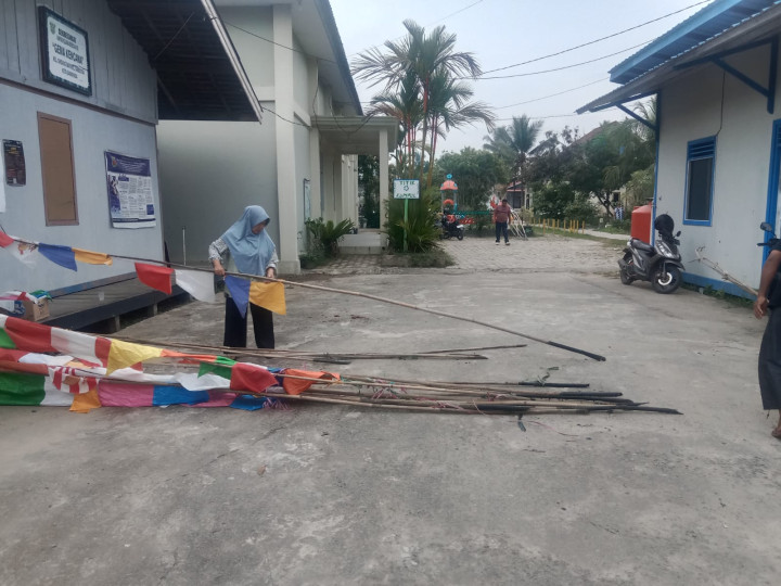Pelepasan Umbul-umbul alhamdulilah berjalan lancar dan telah selesai Mengikuti serta memeriahkan HUT Kota Samarinda dan HUT Pemkot Samarinda.