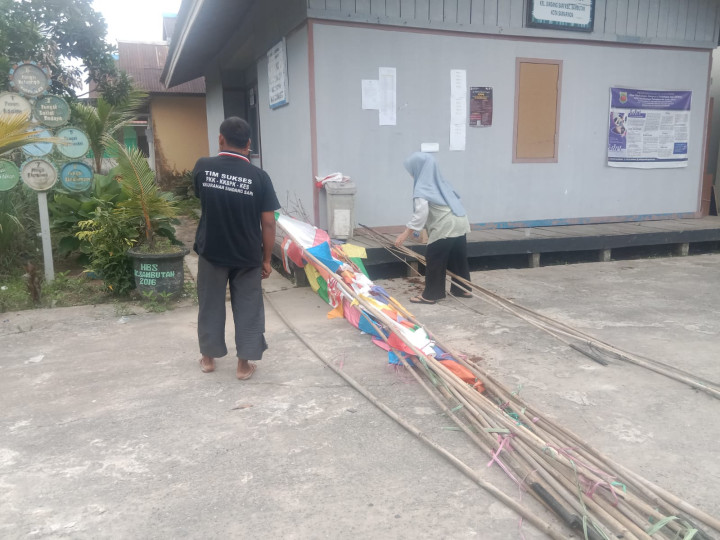Pelepasan Umbul-umbul alhamdulilah berjalan lancar dan telah selesai Mengikuti serta memeriahkan HUT Kota Samarinda dan HUT Pemkot Samarinda.