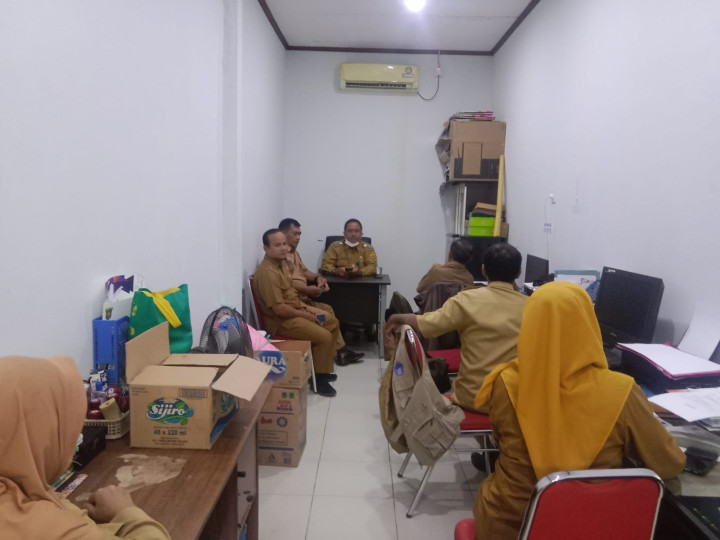 Rutinitas Apel pagi di Lingkungan Pemerintahan Kelurahan Sindang Sari