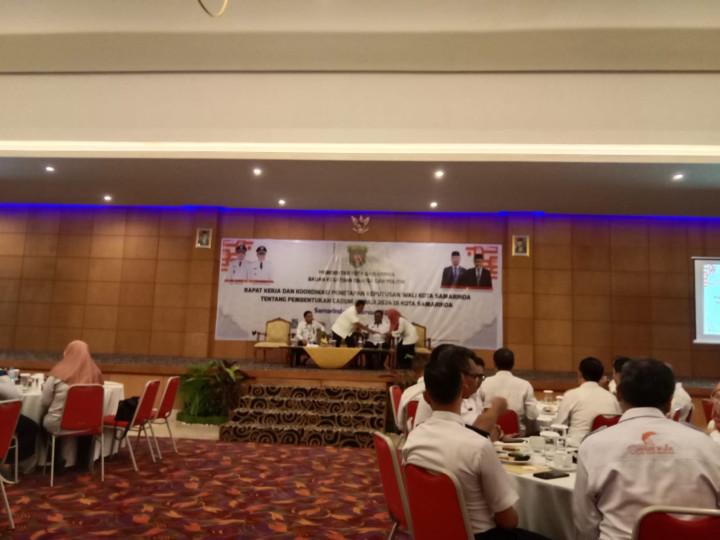 Rapat Kerja dan Koordinasi tentang penetapan Surat Keputusan Cadum Pada pelaksanaan Pemilu 2024