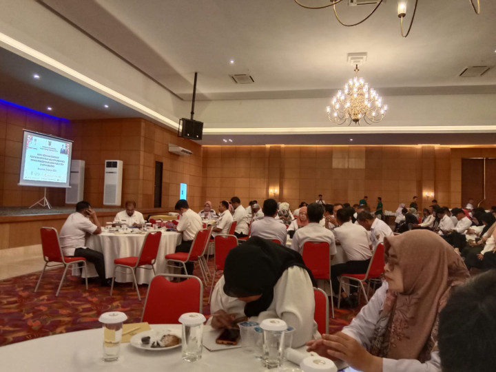 Rapat Kerja dan Koordinasi tentang penetapan Surat Keputusan Cadum Pada pelaksanaan Pemilu 2024