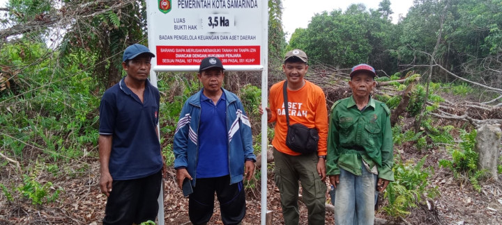 Peninjauan/Pengukuran lahan Pemakaman Sindang Sari.