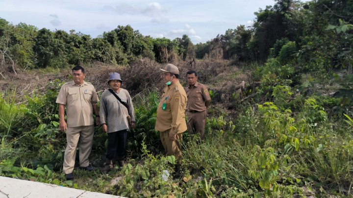 Monitoring dan pemantauan lahan yang rawan kebakaran di sungai manggis