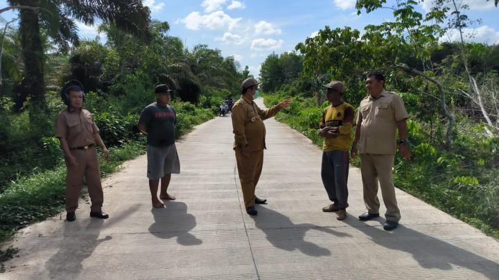Monitoring dan pemantauan lahan yang rawan kebakaran di sungai manggis