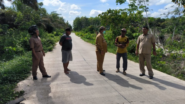 Monitoring dan pemantauan lahan yang rawan kebakaran di sungai manggis