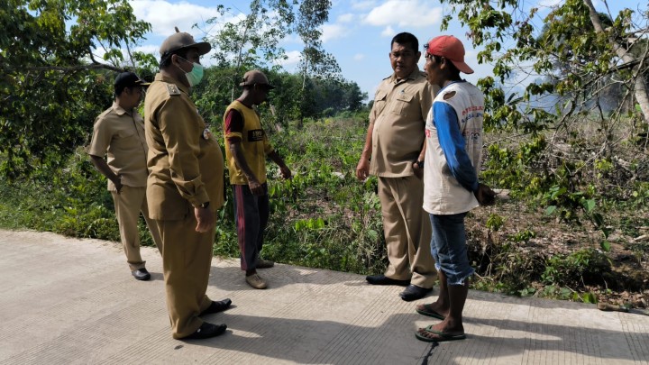 Monitoring dan pemantauan lahan yang rawan kebakaran di sungai manggis