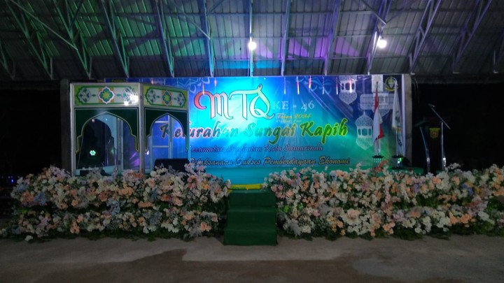 Menghadiri Pembukaan Musabaqah Tilawatil Qur'an (MTQ) Ke-46 Tingkat Kecamatan Sambutan Tahun 2024