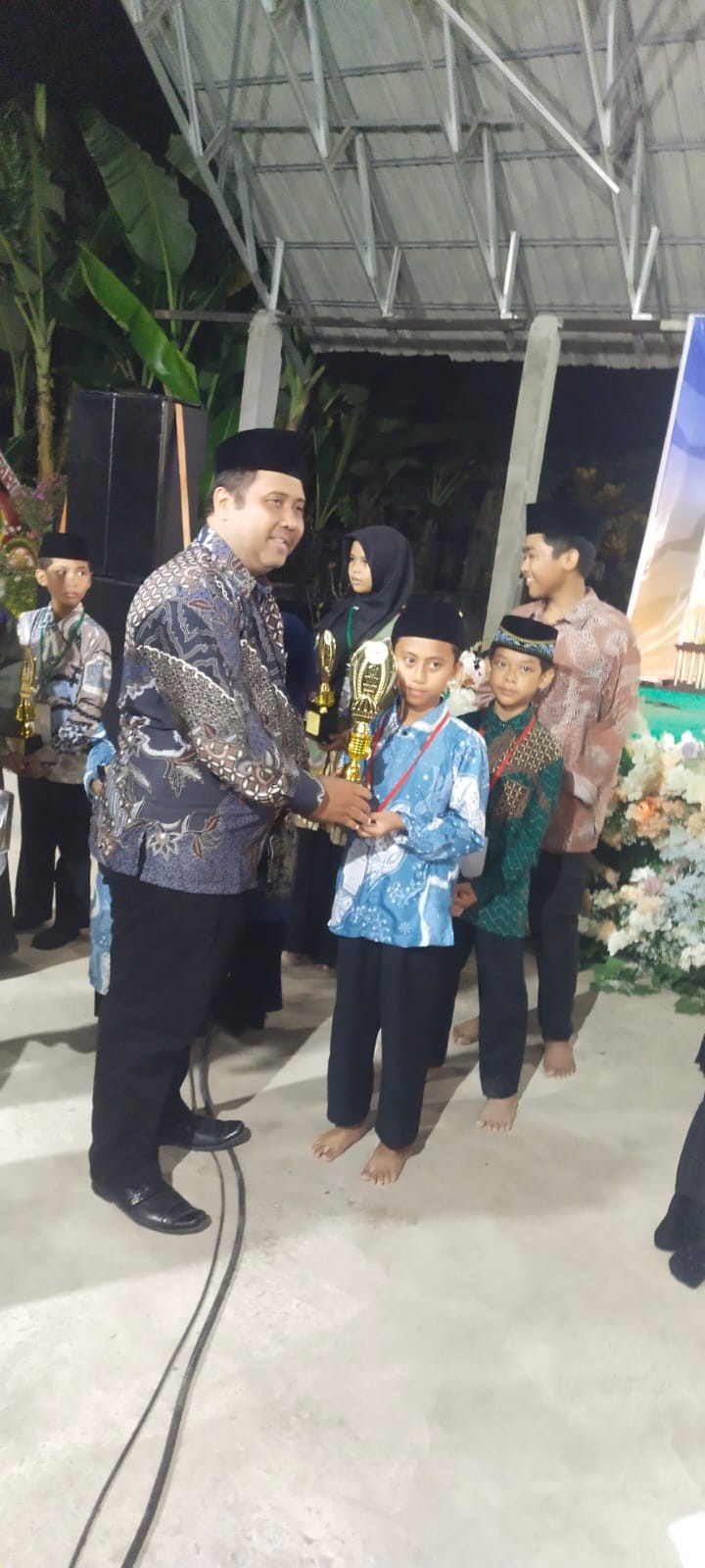 Mengahadiri Undangan Penutupan MTQ Tingkat  Kecamatan Sambutan yang ke -46 Di Kelurahan Sungai Kapih.