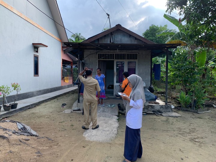 Monitoring Rencana Penerima Manfaat Bantuan Stimulan Renovasi Rumah di Wilayah Kelurahan Sindang Sari.