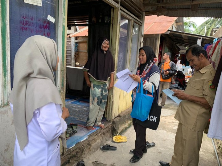 Monitoring Rencana Penerima Manfaat Bantuan Stimulan Renovasi Rumah di Wilayah Kelurahan Sindang Sari.