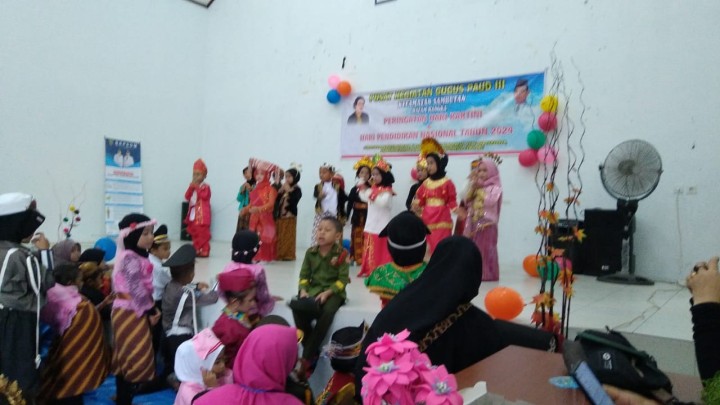"PUSAT KEGIATAN GUGUS PAUD III KECAMATAN SAMBUTAN" Peringatan Hari Kartini & Hari Pendidikan Nasional Tahun 2024.