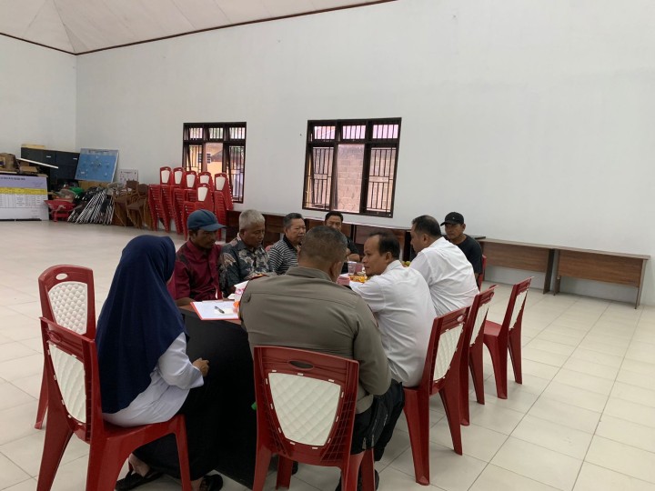 Rapat Koordinasi PTSL dan Tim SATGAS PTSL Kelurahan Sindang Sari.