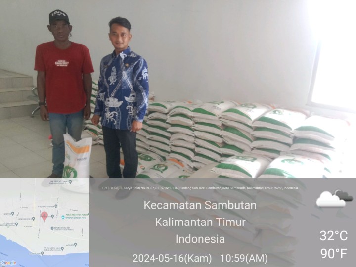 Pendistribusian Beras Buloq dari Pemerintah. Oleh Program Cadangan Pangan Pemerintah (CPP). Kepada Kalangan Penerima Manfaat (KPM).