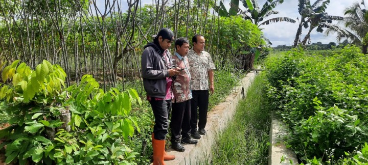 Peninjauan ulang batas Kelurahan Sindang Sari dan Makroman segmen Gg. Belimbing s/d Gg. Podo Joyo  RT 01