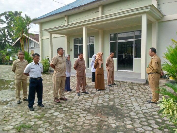 Rutinitas Apel Pagi di Lingkungan Pemerintahan Kelurahan Sindang Sari