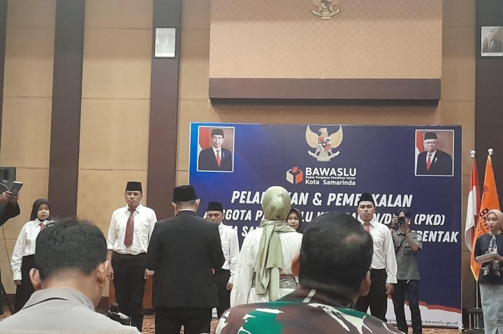 Pelantikan PKD se-Kecamatan Sambutan