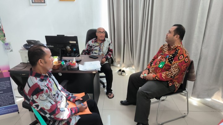 Koordinasi terkait pembangunan sarpras warga Sindang sari