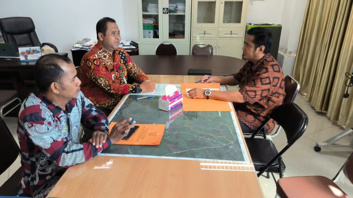 Koordinasi terkait pembangunan sarpras warga Sindang sari