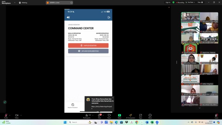 Bimbingan Teknis Aplikasi Perjalanan Dinas melalui zoom meeting berikut: s.id/ZoomAplikasiPerjadin