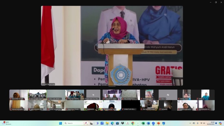 Seminar Talk show Bakti Kesehatan PKK Samarinda dengan tema “Peran Perempuan dalam Pencegahan Penyakit dalam