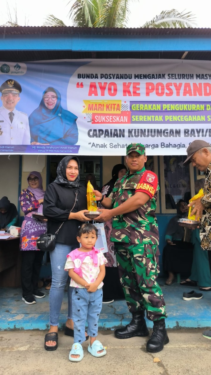 GERAKAN PENGUKURAN DAN INTERVENSI SERENTAK PENCEGAHAN STUNTING POSYANDU SERENTAK KOTA SAMARINDA