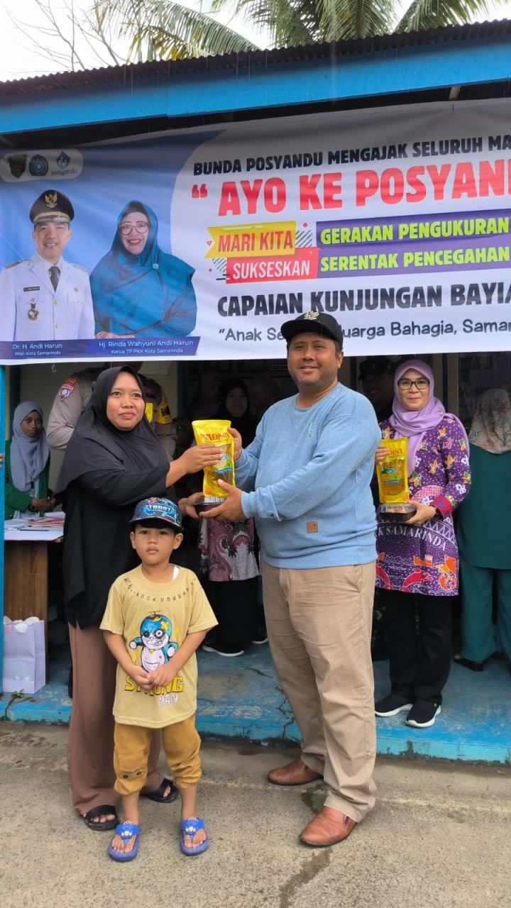 GERAKAN PENGUKURAN DAN INTERVENSI SERENTAK PENCEGAHAN STUNTING POSYANDU SERENTAK KOTA SAMARINDA