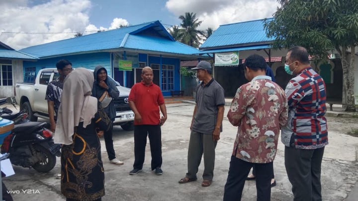 Kegiatan verifikasi dan kunjungan lapangan probebaya Award tahun 2024 oleh tim penilai kecamatan sambutan.