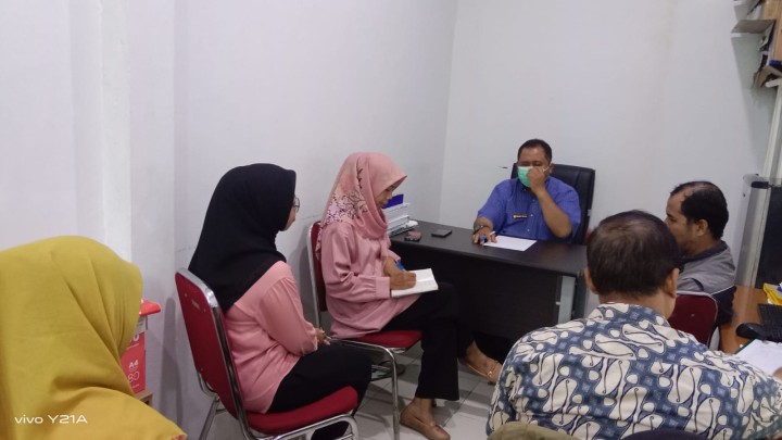 Rapat Koordinasi Internal Pegawai Kelurahan Sindang Sari.