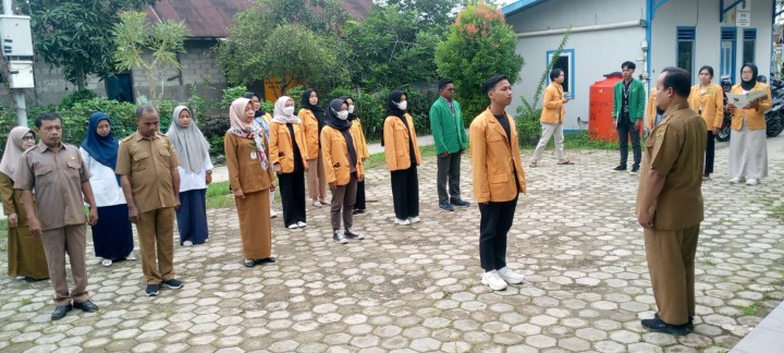Rutinitas Apel Pagi di Lingkungan Pemerintahan Kantor Kelurahan Sindang Sari