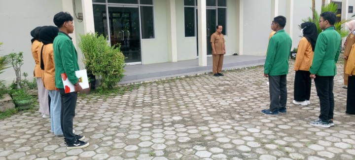 Rutinitas Apel Pagi di Lingkungan Pemerintahan Kantor Kelurahan Sindang Sari