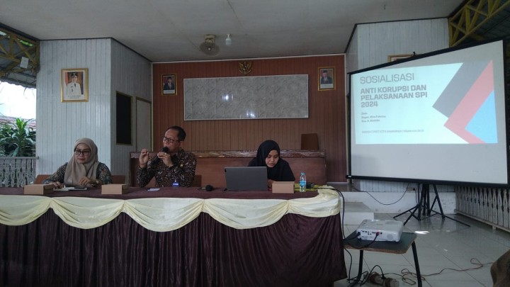Sosialisasi Tindak Lanjut Survei Penilaian Integritas (SPI) Tahun 2023 dan Pelaksanaan Survei Penilaian Integritas (SPI) Tahun 2024.