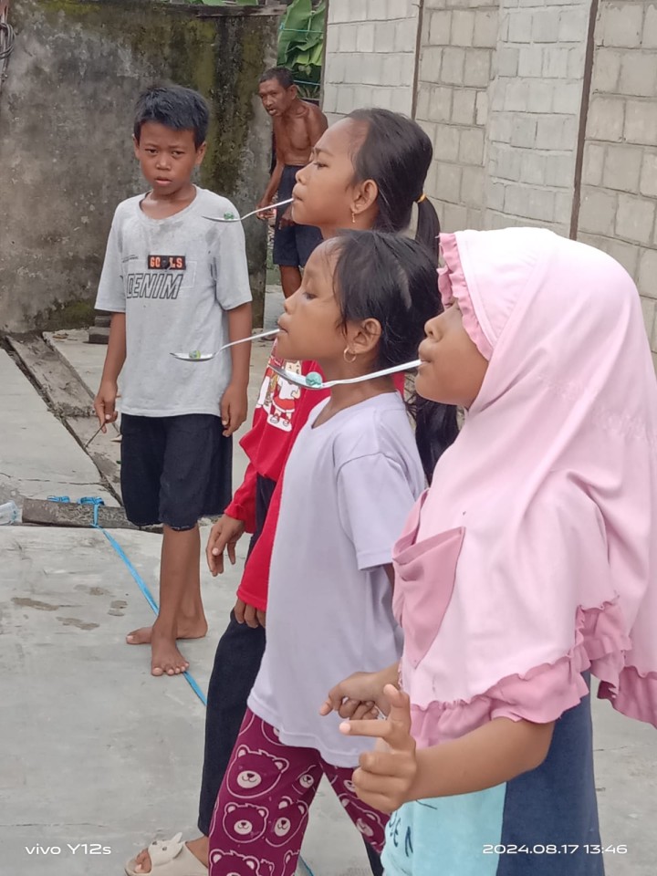 Kegiatan Perlombaan di setiap Lingkungan RT Sindang Sari.
