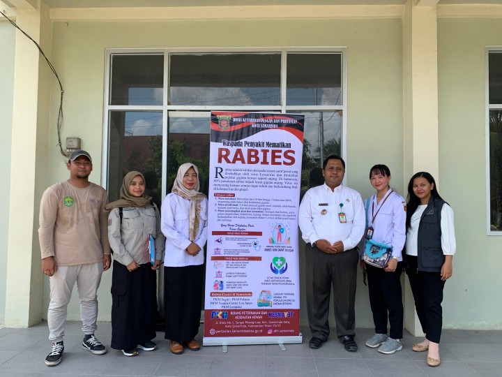 KEGIATAN POSYANDU BALITA KUTILANG 2 DI RANGKAI DENGAN KIE RABIES DARI DINAS KETAPANGTANI KOTA SAMARINDA