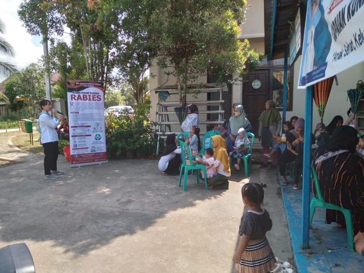 KEGIATAN POSYANDU BALITA KUTILANG 2 DI RANGKAI DENGAN KIE RABIES DARI DINAS KETAPANGTANI KOTA SAMARINDA
