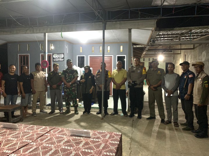 Monitoring dan Pemantauan  Kotak Suara di TPS setiap RT bersama Lurah,kasi pem,dan babinkhamtibmas