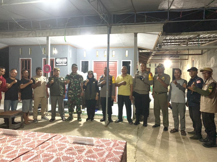 Monitoring dan Pemantauan  Kotak Suara di TPS setiap RT bersama Lurah,kasi pem,dan babinkhamtibmas