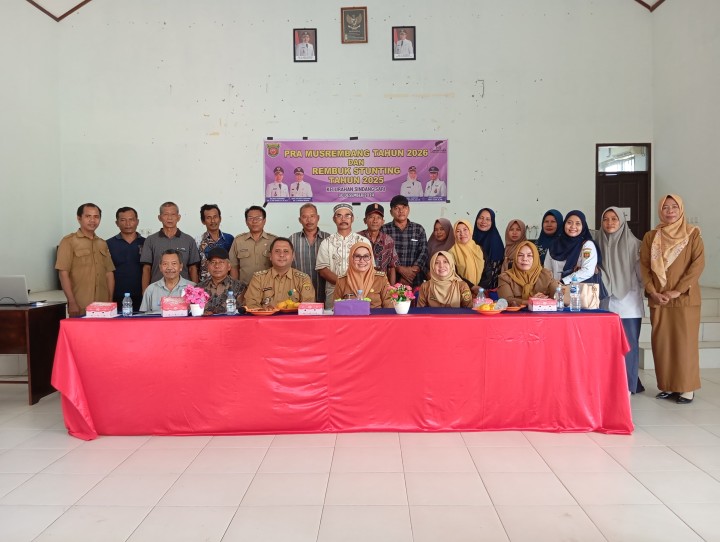 Kegiatan Pra Musrembang Tahun 2026 dan Rebuq Stunting Tahun 2025