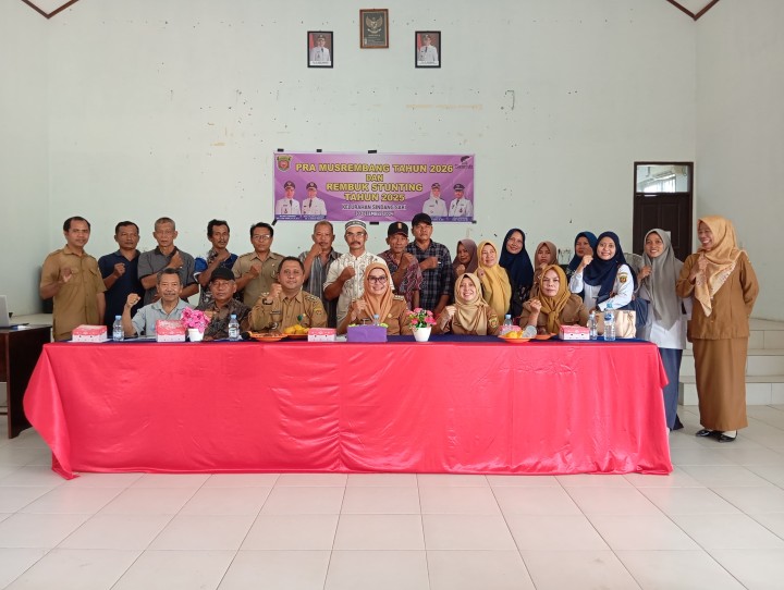 Kegiatan Pra Musrembang Tahun 2026 dan Rebuq Stunting Tahun 2025