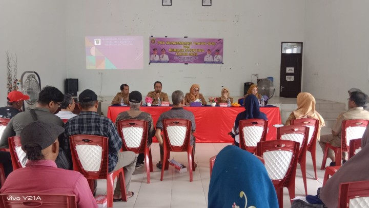 Kegiatan Pra Musrembang Tahun 2026 dan Rebuq Stunting Tahun 2025