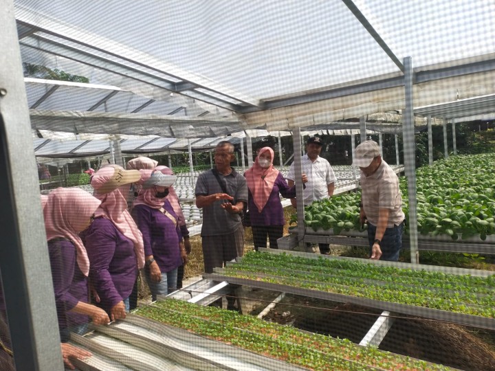 Menerima kunjungan dari kelurahan pelita kecamatan samarinda ilir