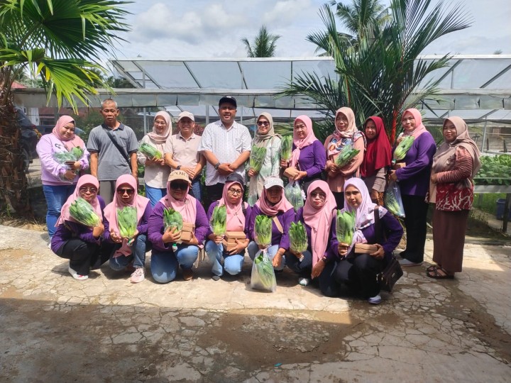 Menerima kunjungan dari kelurahan pelita kecamatan samarinda ilir