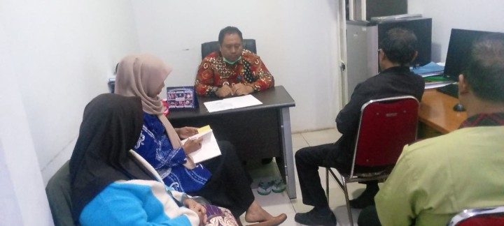 Rapat Kordinasi Internal pegawai kelurahan sindang sari